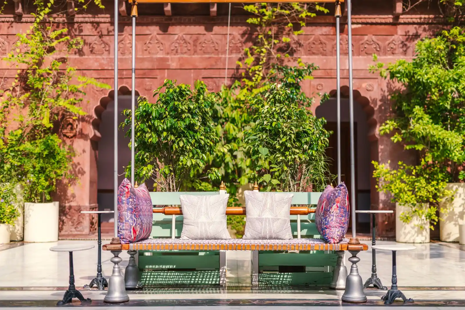 Garden courtyard at Qalane Grand Resort